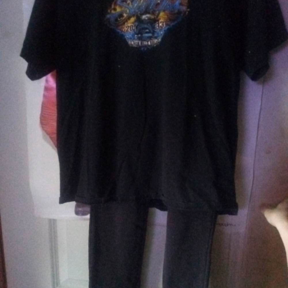 Grunge Sturgis 2013 + skinny jeans outfit combo